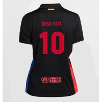 Camisa de time de futebol Barcelona Ansu Fati #10 Replicas 2º Equipamento Feminina 2024-25 Manga Curta